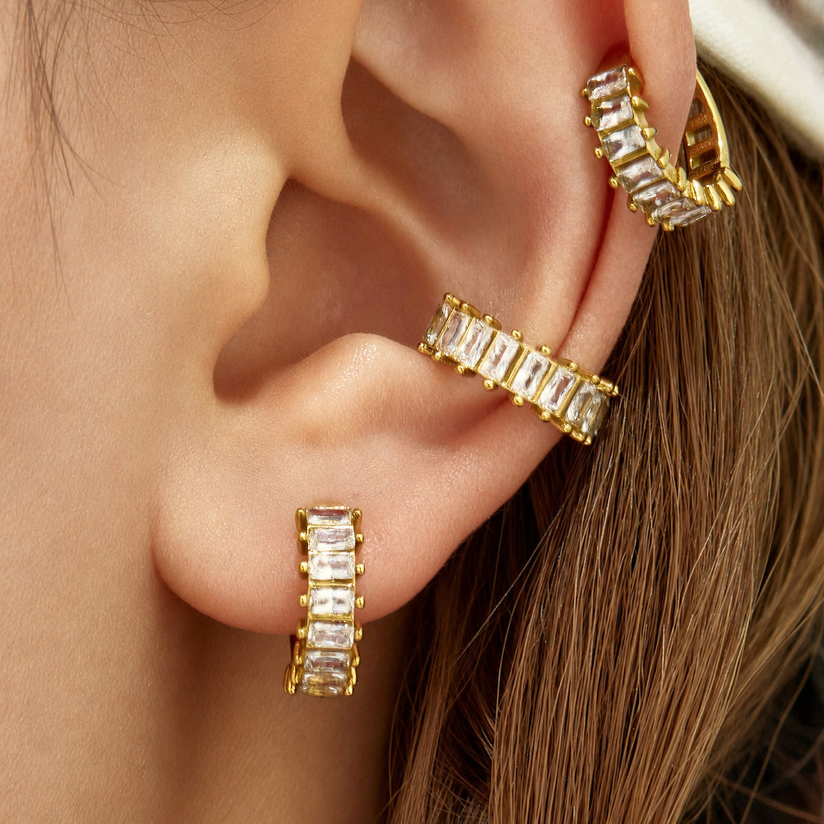 Cleo Pavé Ear Cuff