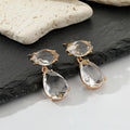 Aurora Crystal Drop Earrings