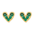 Mini Amora Heart Studs