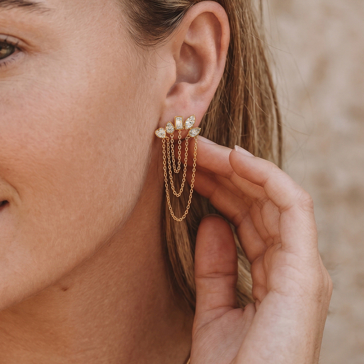 Mila Cascade Earrings