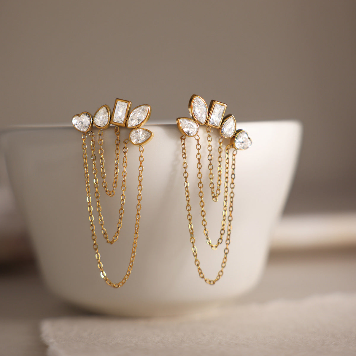 Mila Cascade Earrings