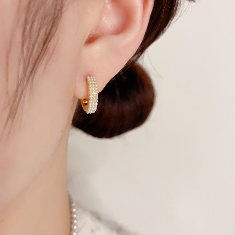 Amélie Pearl Hoops